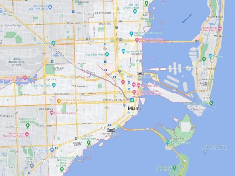 Miami Map